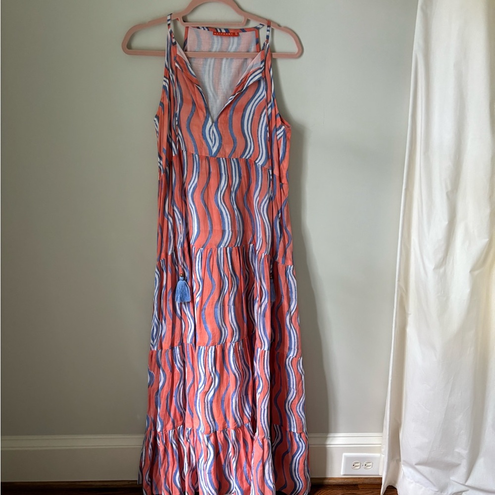 Oliphant Long Tiered Tassel Dress